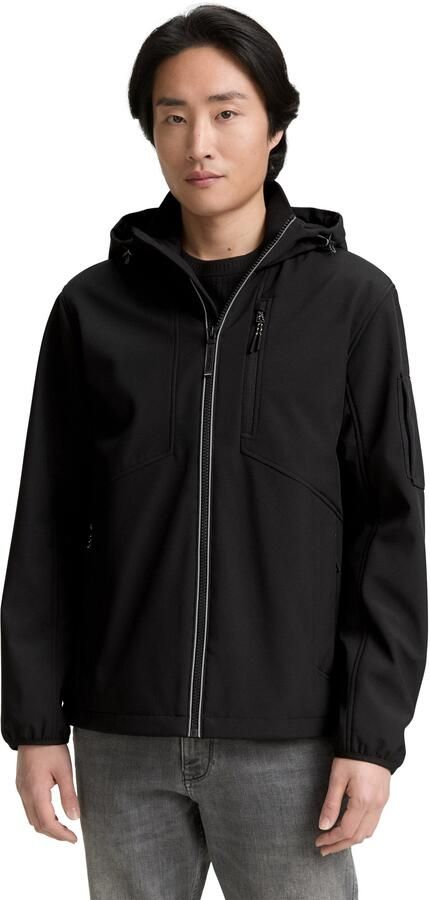 Tom Tailor Softshell-jack met een capuchon - Foto 6