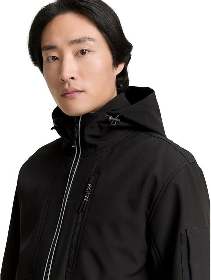 Tom Tailor Softshell-jack met een capuchon - Foto 2