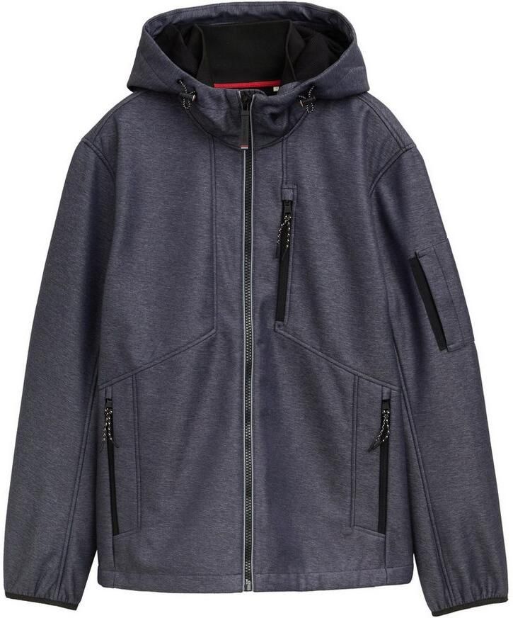 Tom Tailor Softshell-jack met een capuchon