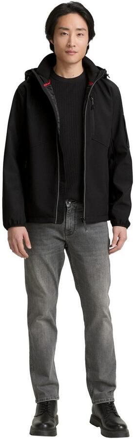 Tom Tailor Softshell-jack met een capuchon - Foto 5