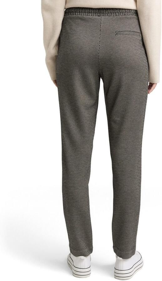 Tom Tailor Stoffen broek met elastische taille - Foto 3