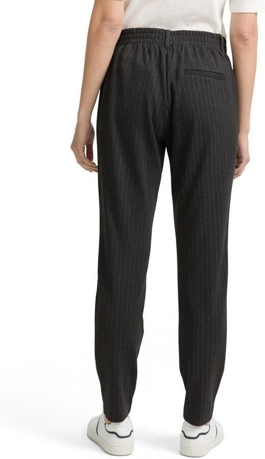 Tom Tailor Stoffen broek met krijtstrepen - Foto 3