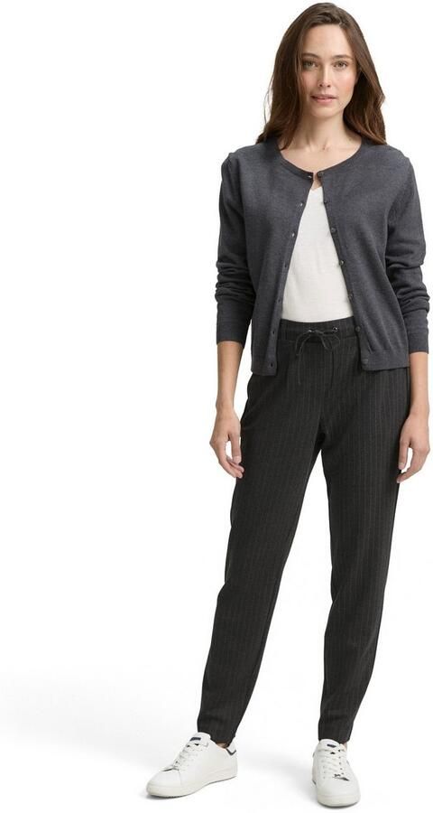 Tom Tailor Stoffen broek met krijtstrepen - Foto 4