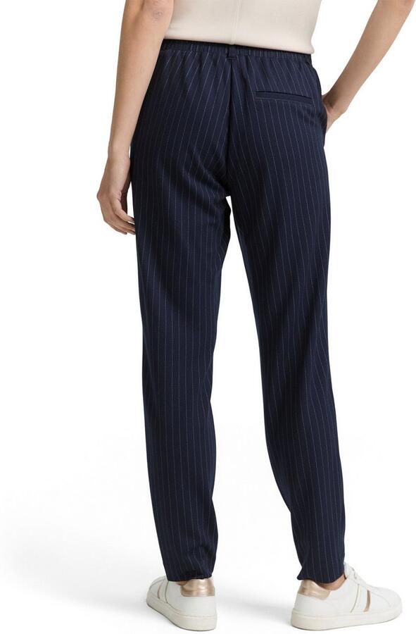 Tom Tailor Stoffen broek met krijtstrepen - Foto 3