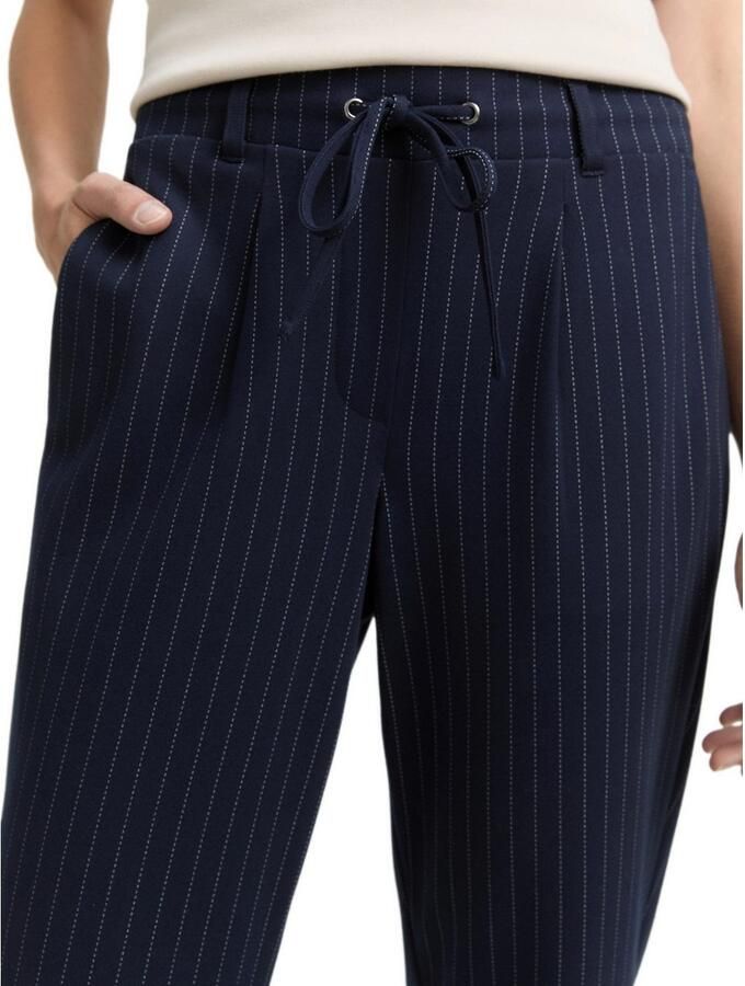 Tom Tailor Stoffen broek met krijtstrepen - Foto 2