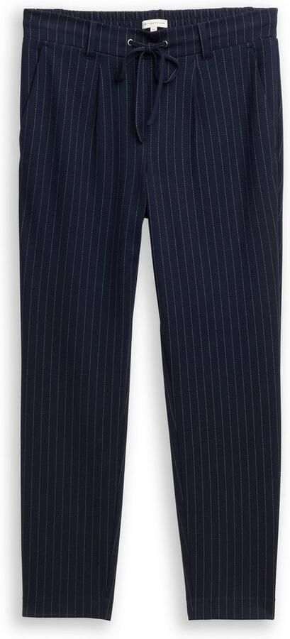 Tom Tailor Stoffen broek met krijtstrepen - Foto 5
