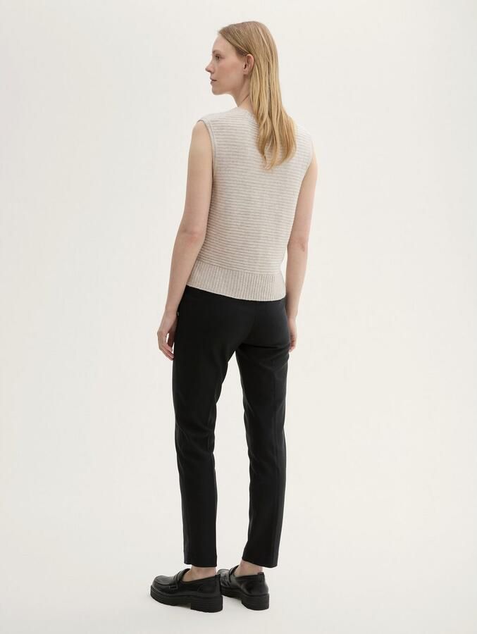 Tom Tailor Stoffen broek Mia Zomerbroek in chino-stijl - Foto 5