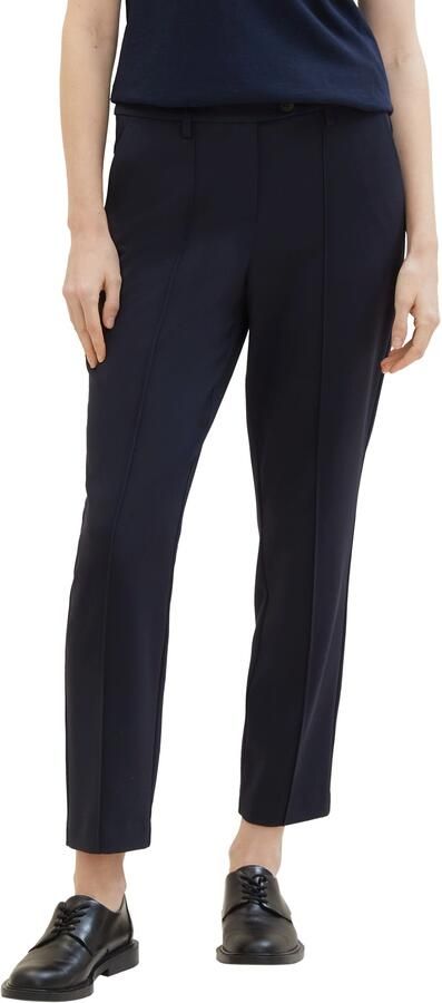 Tom Tailor Stoffen broek Mia Zomerbroek met decoratieve naden - Foto 7