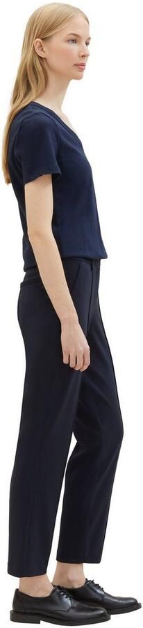 Tom Tailor Stoffen broek Mia Zomerbroek met decoratieve naden - Foto 6