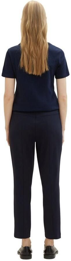 Tom Tailor Stoffen broek Mia Zomerbroek met decoratieve naden - Foto 4