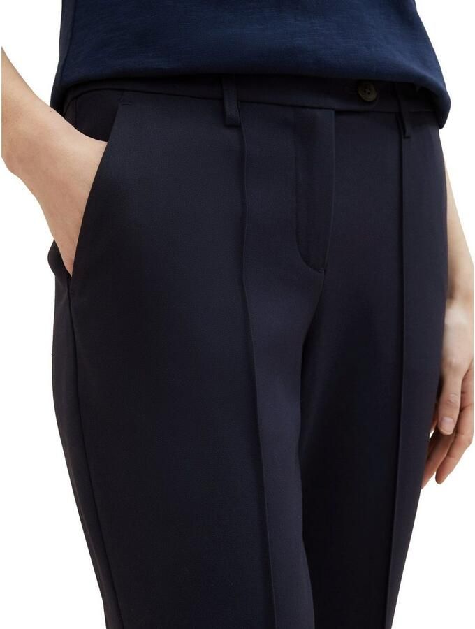 Tom Tailor Stoffen broek Mia Zomerbroek met decoratieve naden