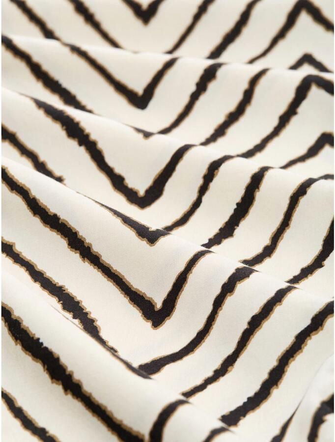 Tom Tailor Stoffen broek Zomerbroek met strikceintuur