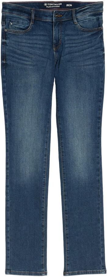 Tom Tailor Straight fit jeans van katoenmix model 'LIVA STRAIGHT' - Foto 5