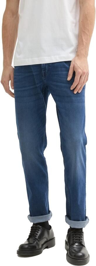 Tom Tailor Straight jeans Marvin in five-pocketsstijl - Foto 5