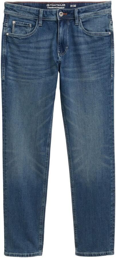 Tom Tailor Straight jeans Marvin in five-pocketsstijl - Foto 3