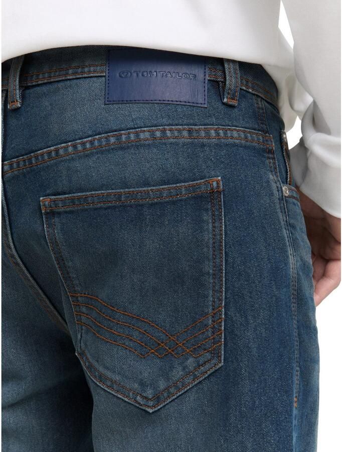 Tom Tailor Straight jeans Marvin in five-pocketsstijl