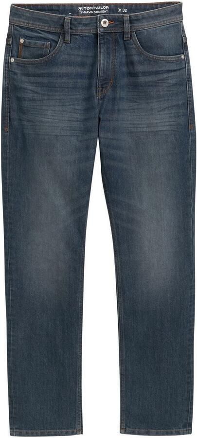 Tom Tailor Straight jeans Marvin in five-pocketsstijl - Foto 4
