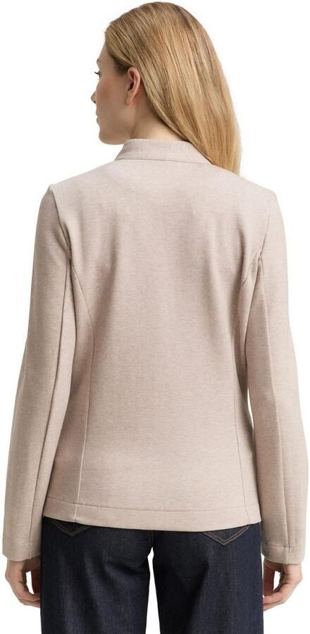 Tom Tailor Sweatblazer Ottoman met opgestikte zakken en structuur - Foto 6