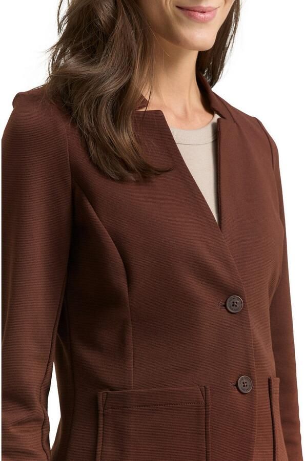 Tom Tailor Sweatblazer Otto met opgestikte zakken en structuur - Foto 3