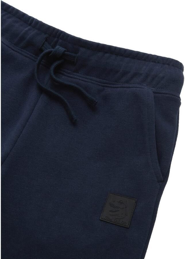 Tom Tailor Sweatbroek met geborduurd logo