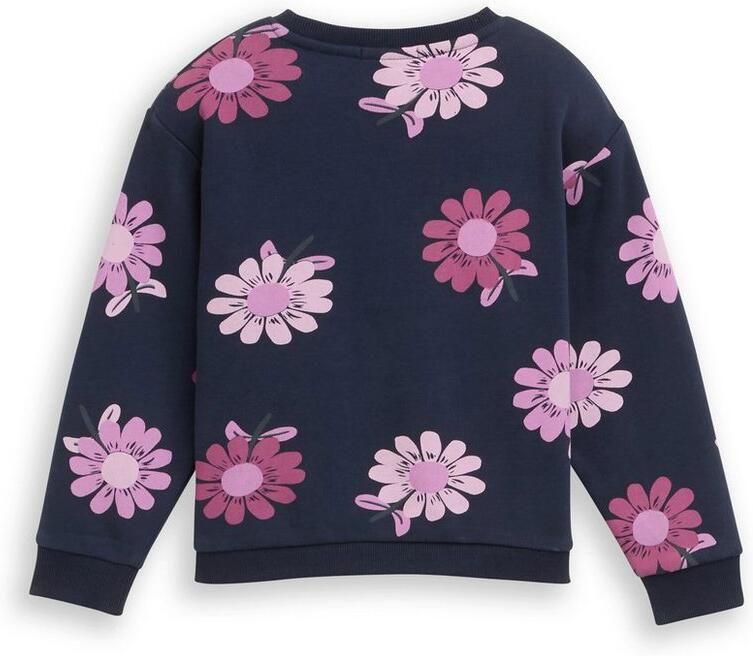 Tom Tailor Sweater met bloemen all-over prints voor meisjes - Foto 2
