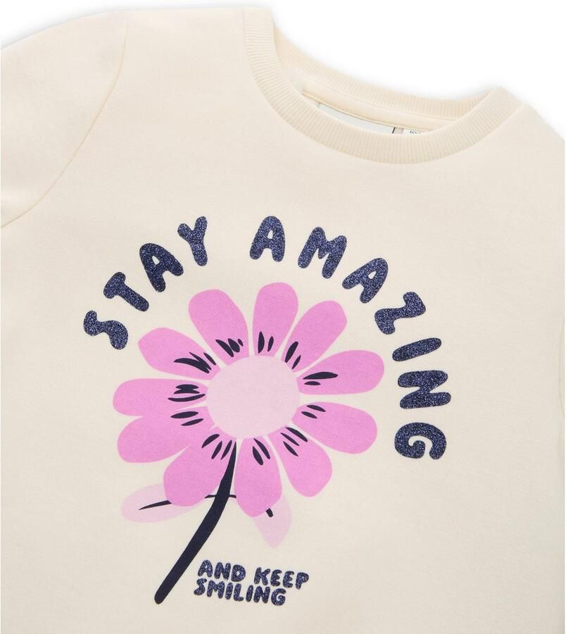 Tom Tailor Sweater met frontprint voor meisjes