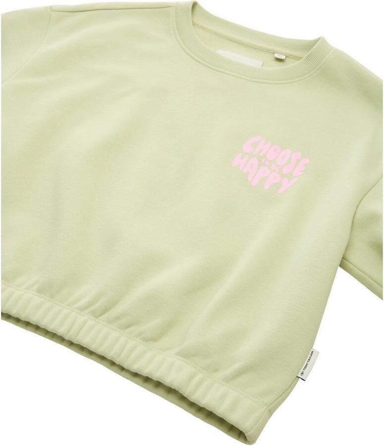 Tom Tailor Sweater met state t-print