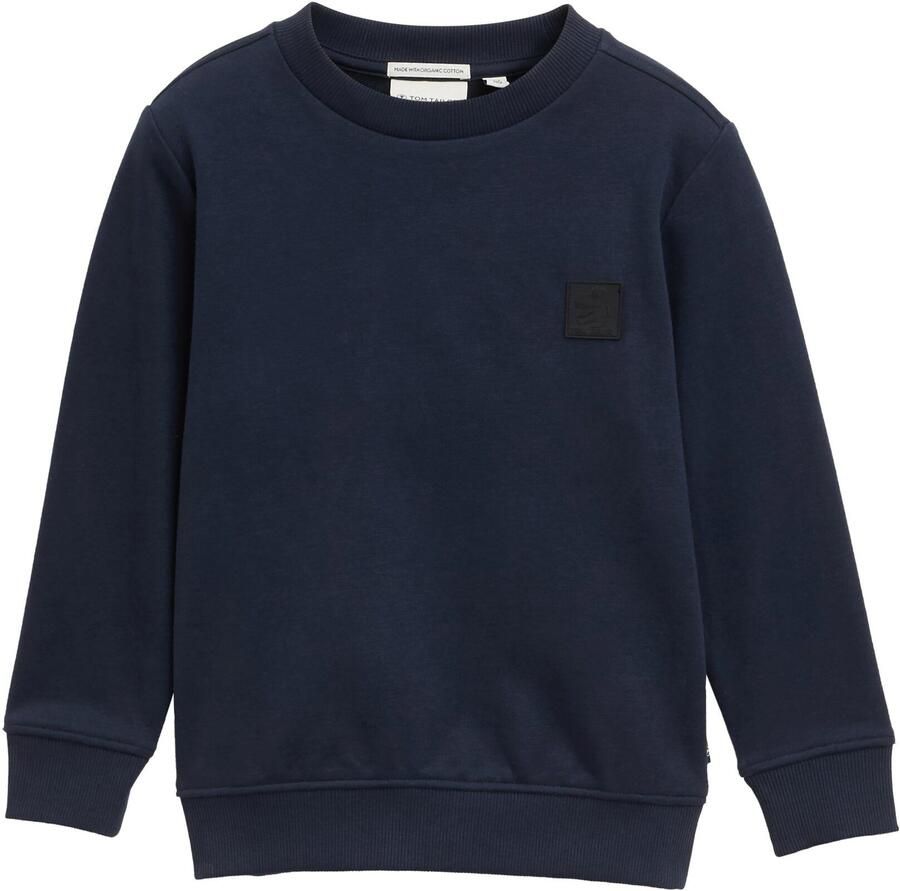 Tom Tailor Sweatshirt met geborduurd logo - Foto 2