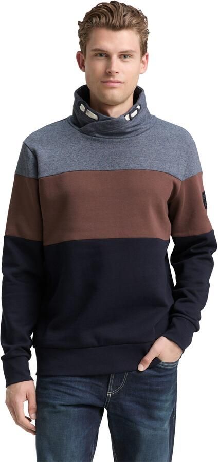 Tom Tailor Sweatshirt met geborduurd logo - Foto 6