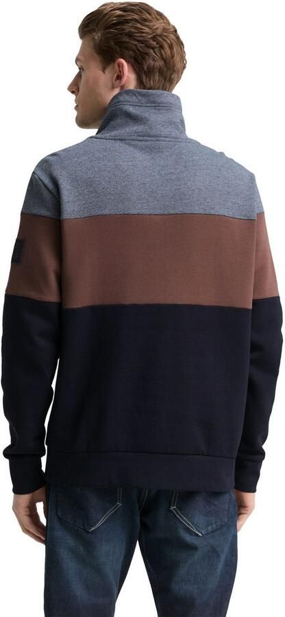 Tom Tailor Sweatshirt met geborduurd logo - Foto 5