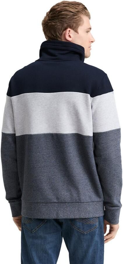 Tom Tailor Sweatshirt met geborduurd logo - Foto 5