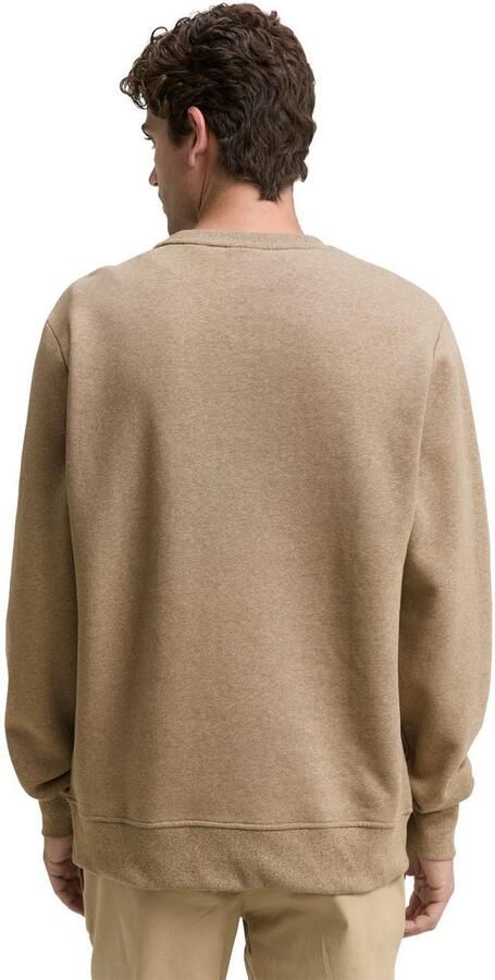 Tom Tailor Sweatshirt met logo borduursel op de arm - Foto 5