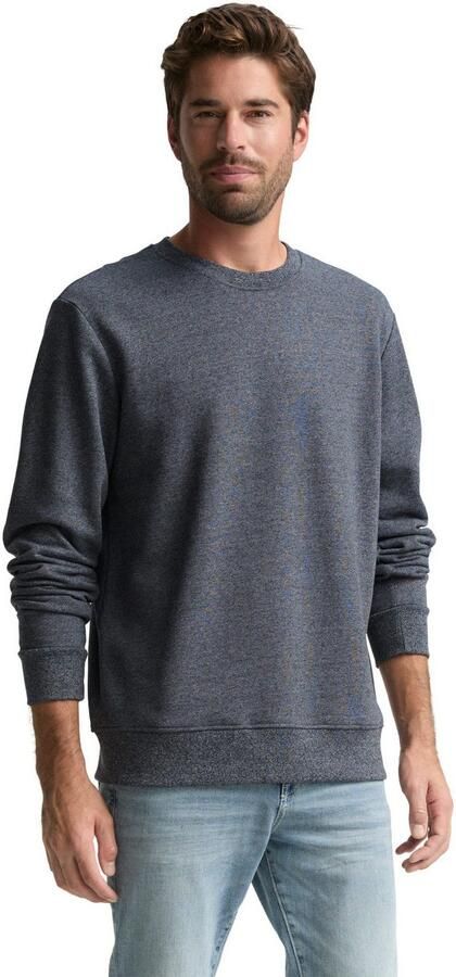 Tom Tailor Sweatshirt met logo borduursel op de arm - Foto 9