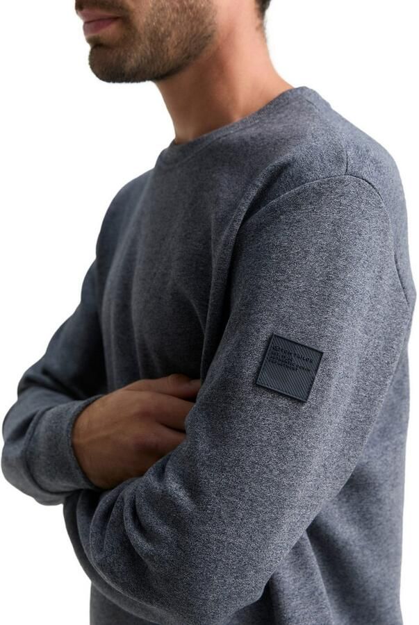 Tom Tailor Sweatshirt met logo borduursel op de arm - Foto 5