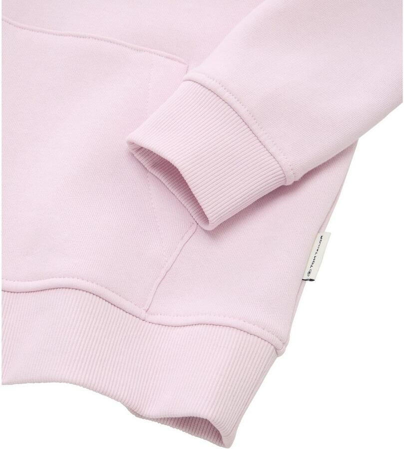 Tom Tailor Sweatshirt met logoprint op borsthoogte