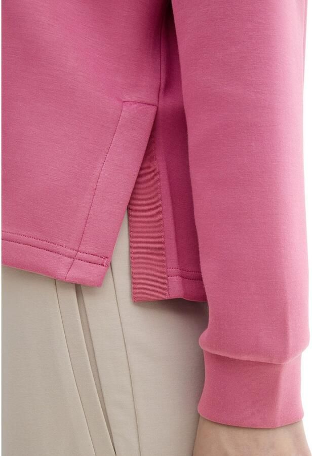 Tom Tailor Sweatshirt Scuba met v-hals