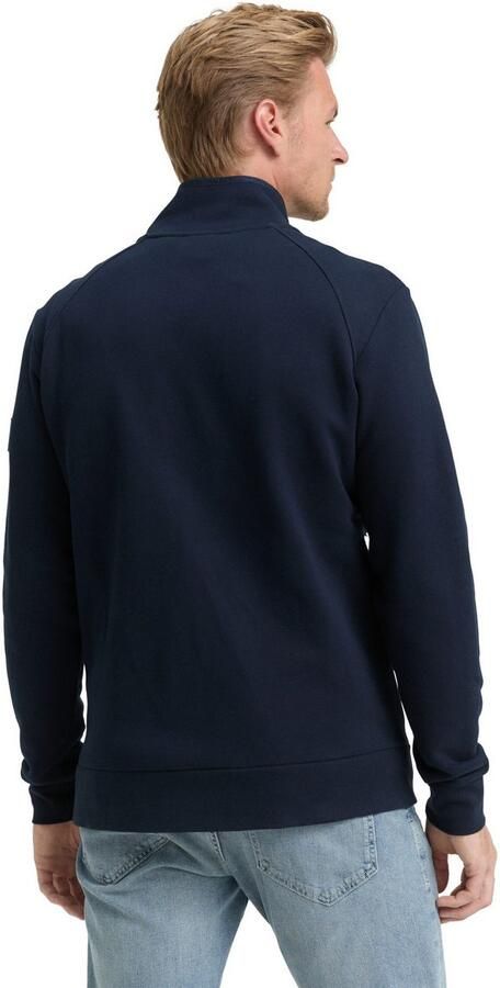 Tom Tailor Sweatvest met geborduurd logo - Foto 8