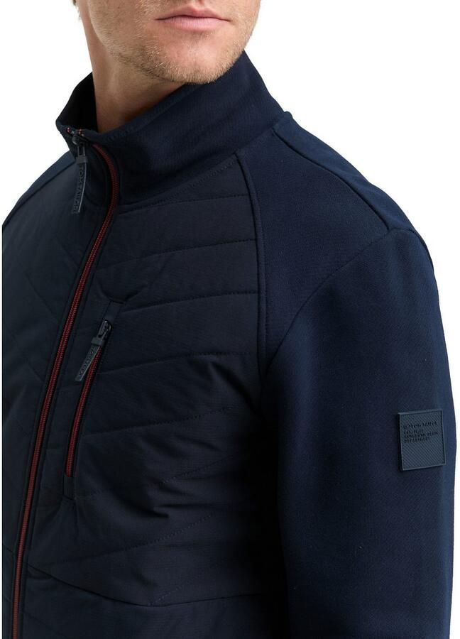 Tom Tailor Sweatvest met geborduurd logo - Foto 3