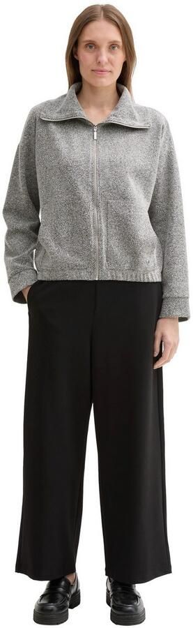 Tom Tailor Sweatvest met grote opstaande kraag - Foto 4