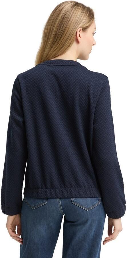 Tom Tailor Sweatvest met structuur - Foto 5