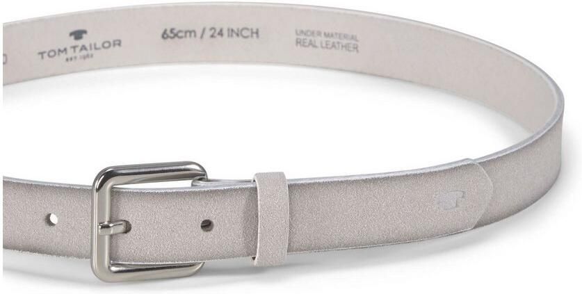 Tom Tailor Synthetische riem TTDAISY 2 5 cm brede kinderriem meisjes in velourslederlook