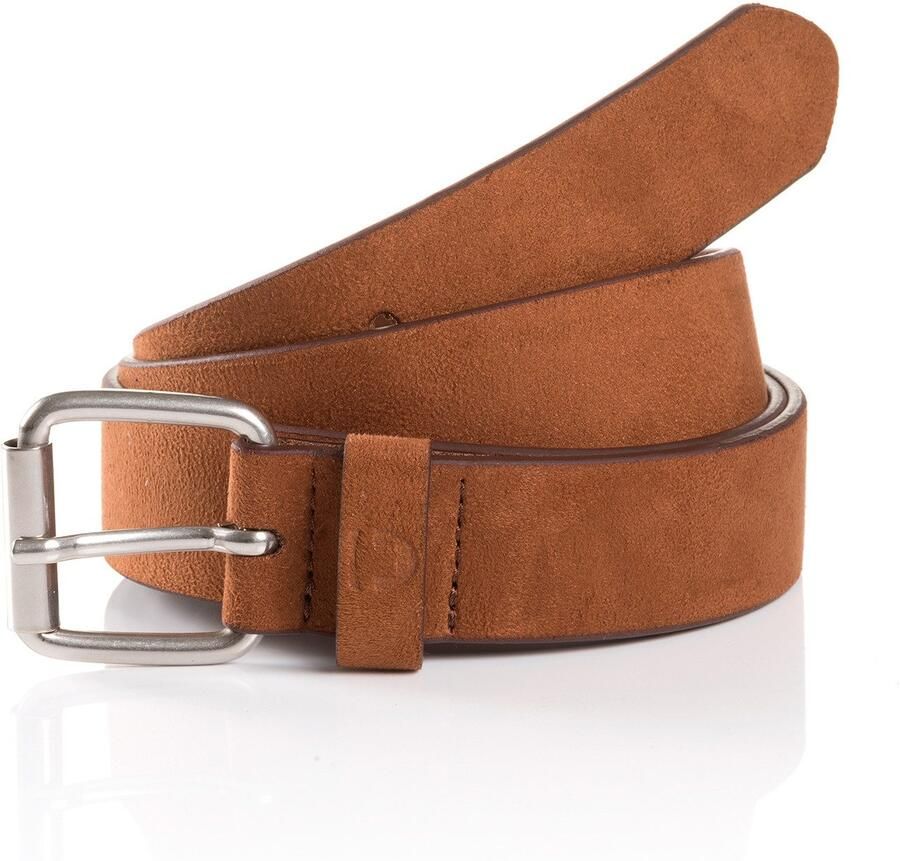 Tom Tailor Leren riem TTDDOLLY 3 cm brede damesriem veloursleder-optiek denim-look - Foto 6