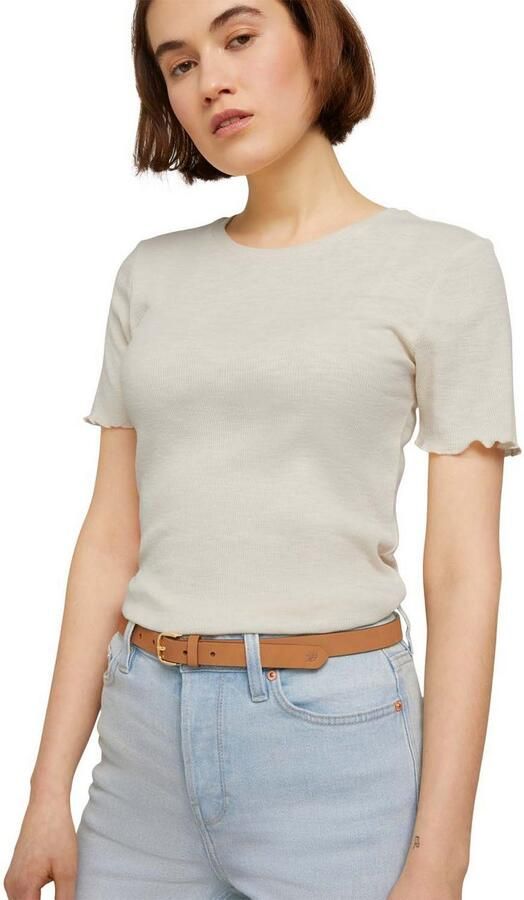 Tom Tailor Synthetische riem TTDMEGAN smal & veelzijdig combineerbaar (2 cm breedte)