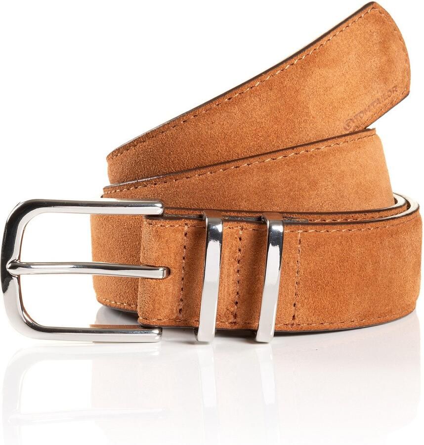 Tom Tailor Synthetische riem TTMILLIE Suède met sierstiksels – 3 5 cm breed