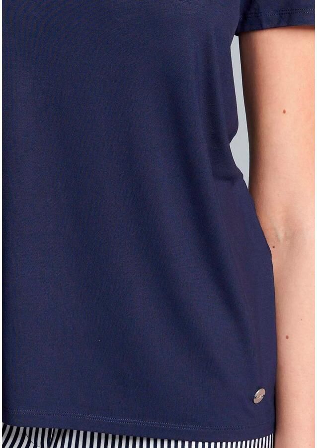 Tom Tailor T-shirt Florence los basic korte mouw elastisch comfortabel zacht viscosemix - Foto 4