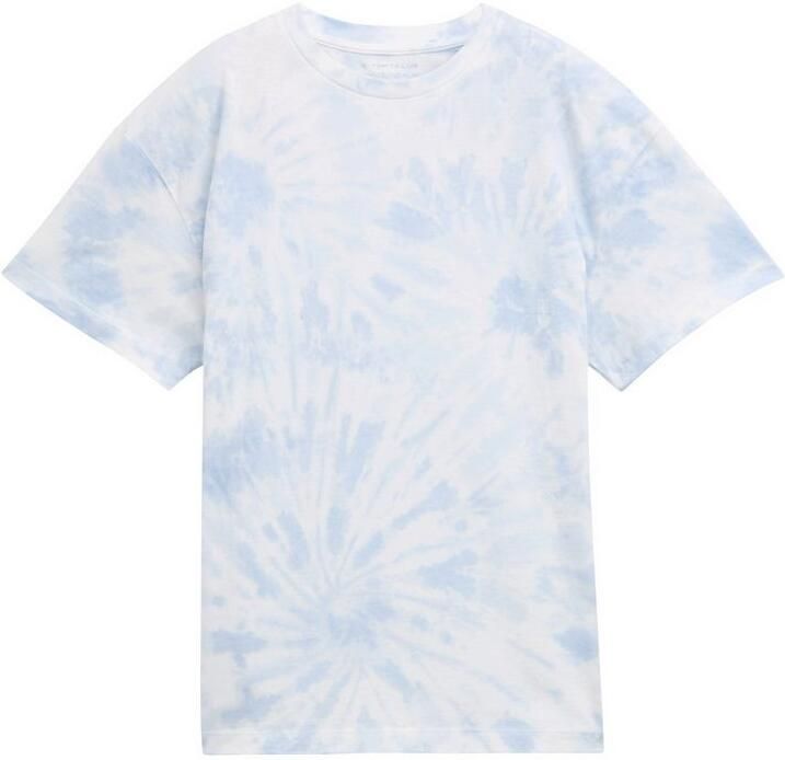 Tom Tailor Oversized T-shirt met batikmotief - Foto 2