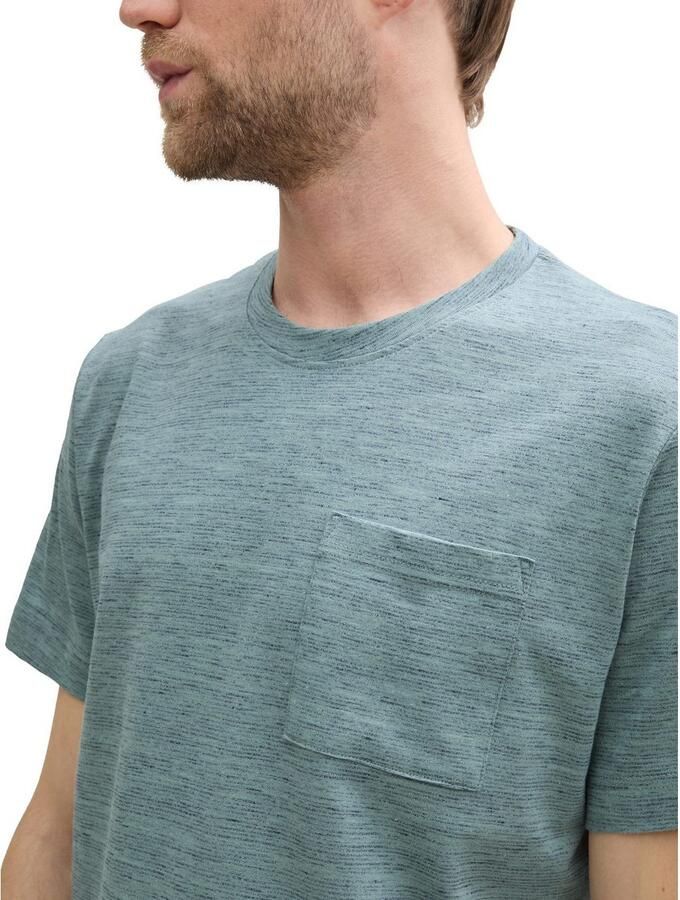 Tom Tailor Regular fit T-shirt van katoenmix