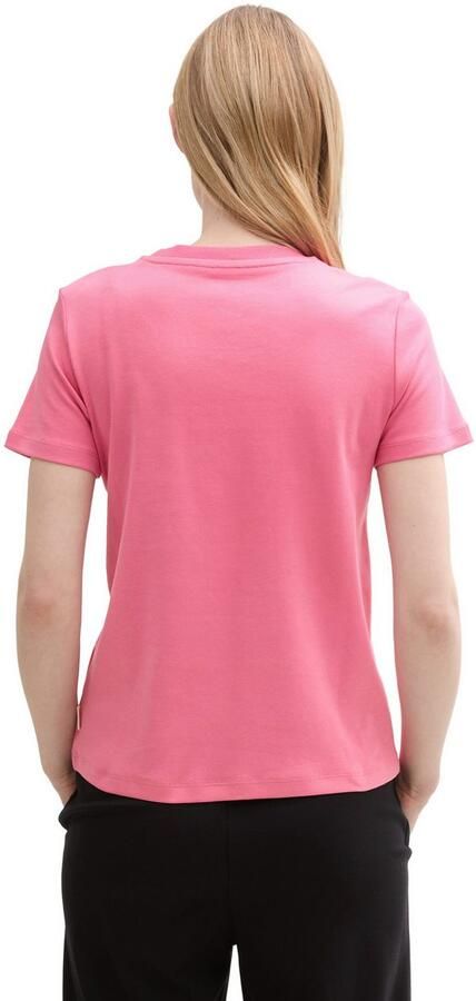 Tom Tailor T-shirt met frontprint - Foto 3