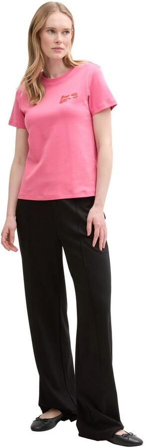 Tom Tailor T-shirt met frontprint - Foto 4