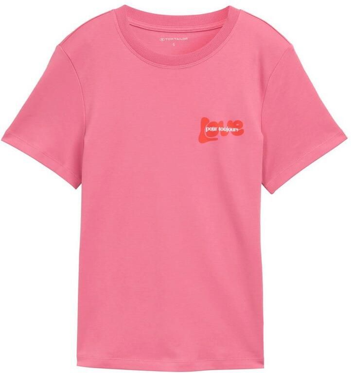 Tom Tailor T-shirt met frontprint - Foto 2